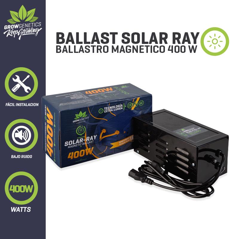Ballast Magnético Solar Ray 400 W / Grow Genetics