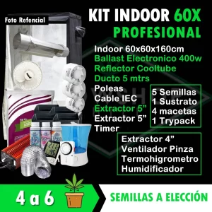 Kit indoor 60x60x160 Profesional