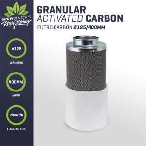 Filtro Carbon 125/400MM - Grow Genetics