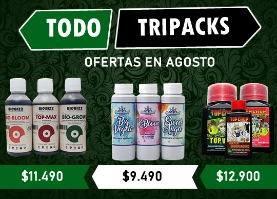 Oferta trypack Growshopchile
